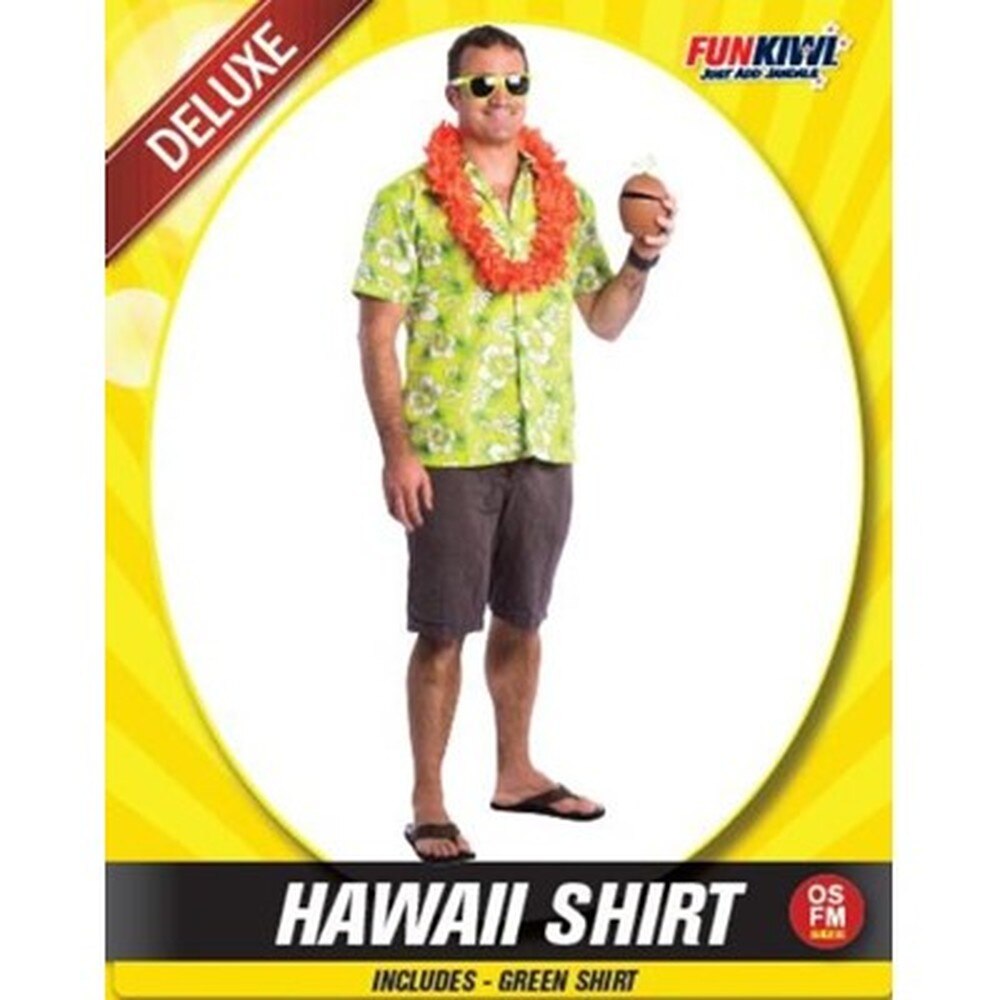 Hawaiian Shirt Green