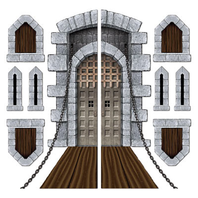 Castle Door & Windows Instant Prop