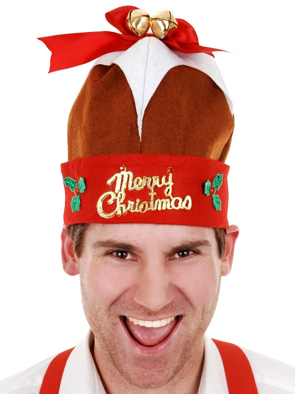 Christmas Pudding Hat with Bells