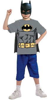 Batman T Shirt Boys Costume