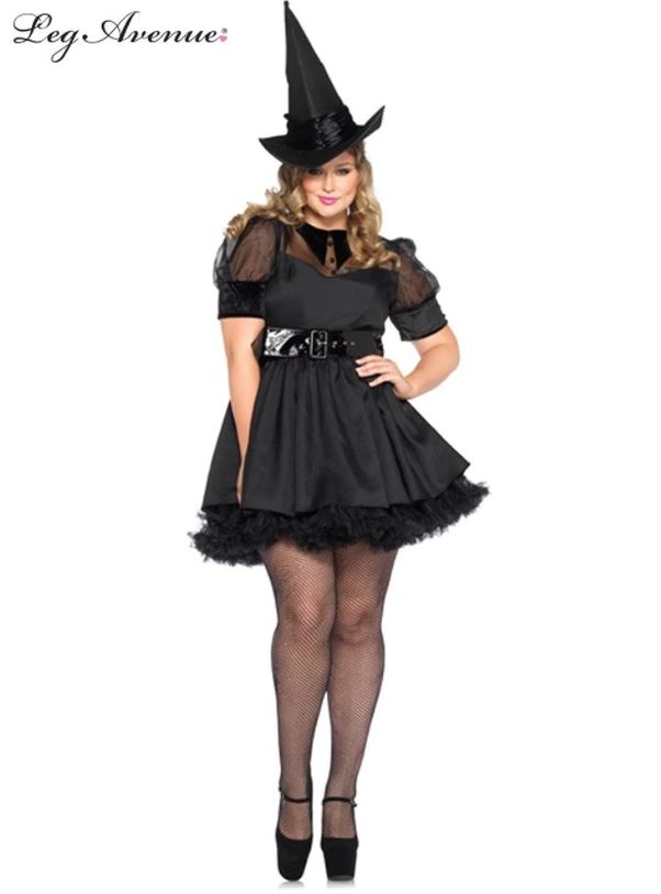 Bewitching Witch Womens Plus Size Costume