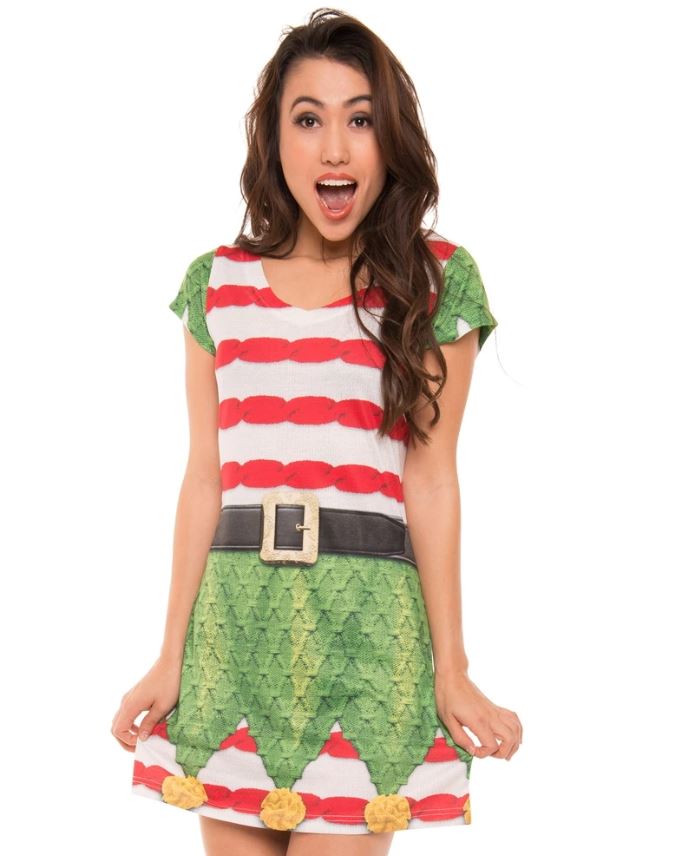 Elf Sweater Dress