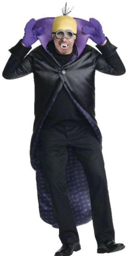 Despicable Me- Minion Dracula Adult Costume Despicable Me- Minion Dracula Adult Costume