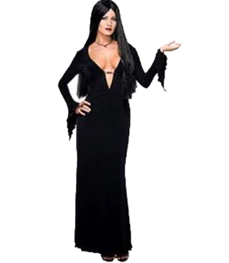 Morticia Addams Sexy Womens Costume - The Addams Family