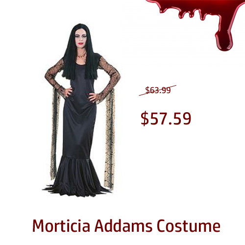 morticia addams family costumes online cheap