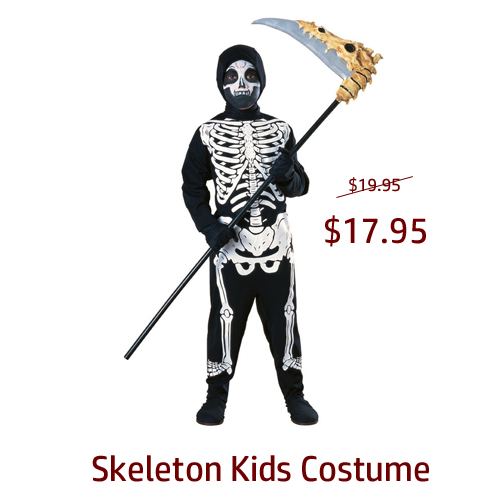 kids skeleton costume online cheap