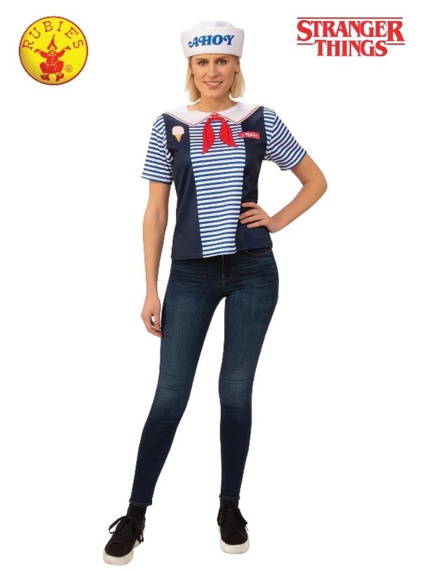 Stranger Things Robin Scoops Ahoy Adult Costume